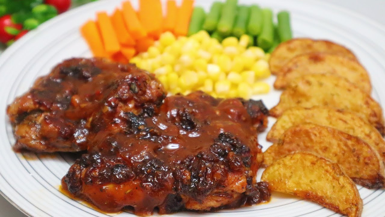 Steak Ayam Saus Barbeque: Perpaduan Lezat Rasa Gurih dan Manis
